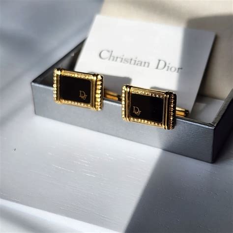 christian dior all silk tie|christian dior cufflinks.